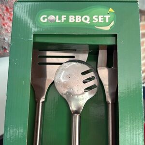 Charcoal companion, golf BBQ set